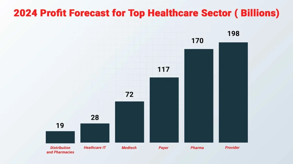 2024 Profit Forecast For Top Healthcare Sector