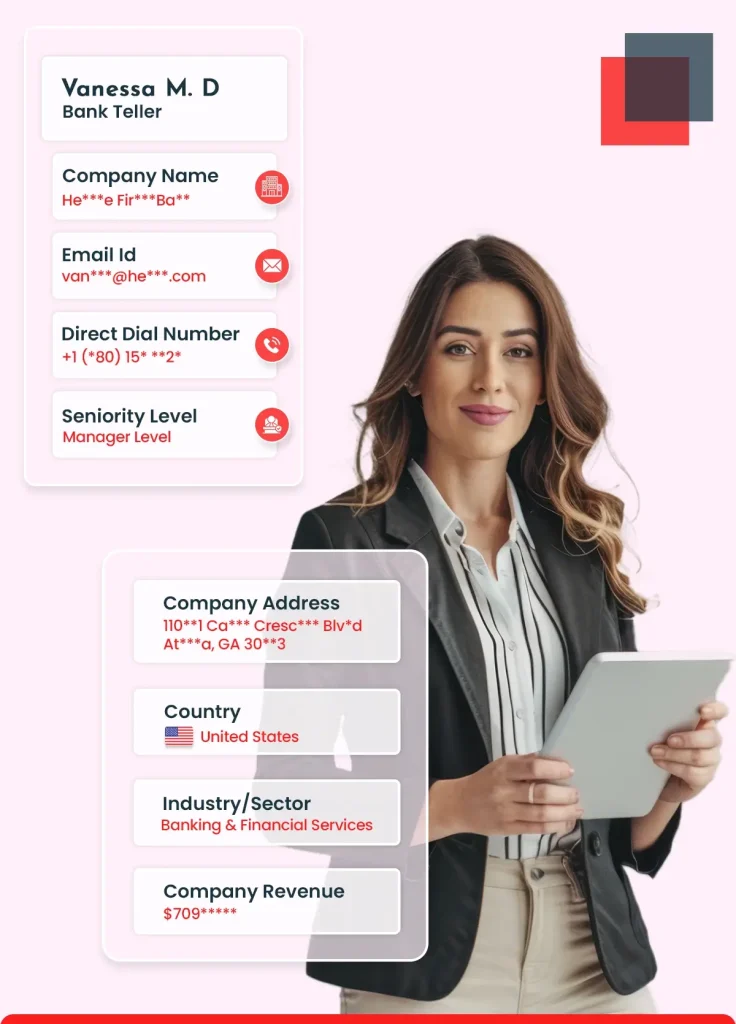 Bank Teller Email List