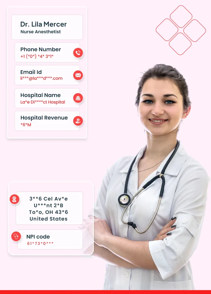 Certified Registered Nurse Anesthetist Email List