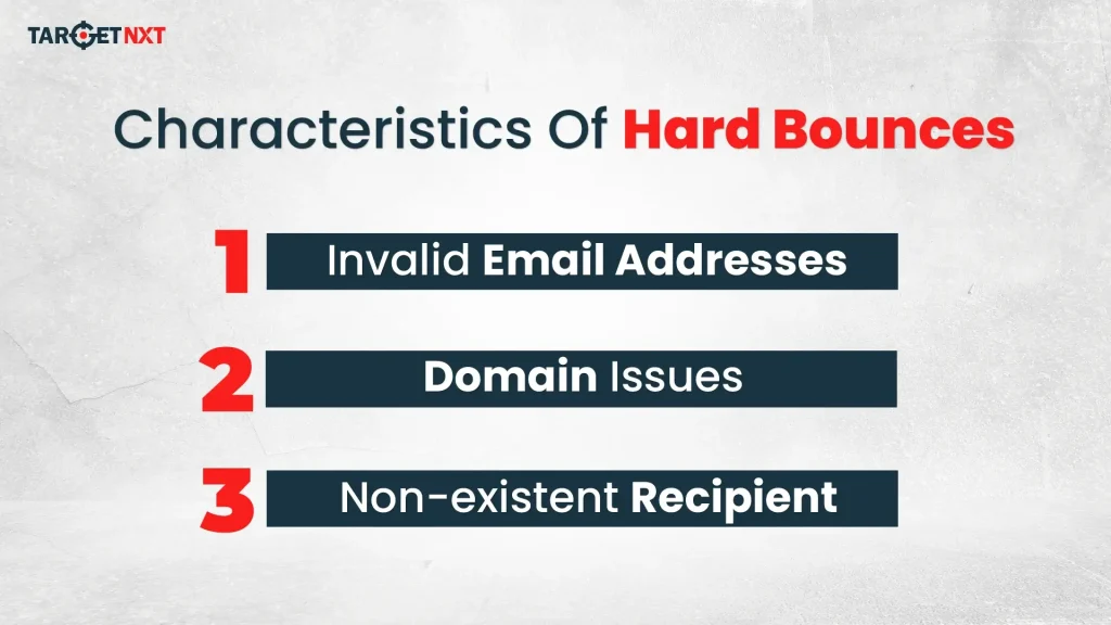 Characteristics Of Hard Bounces