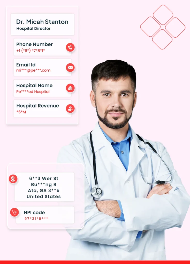 Hospitals Email List