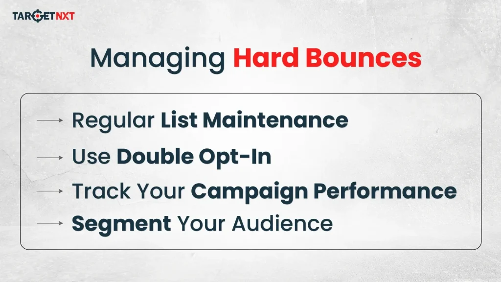 Managing Hard Bounces