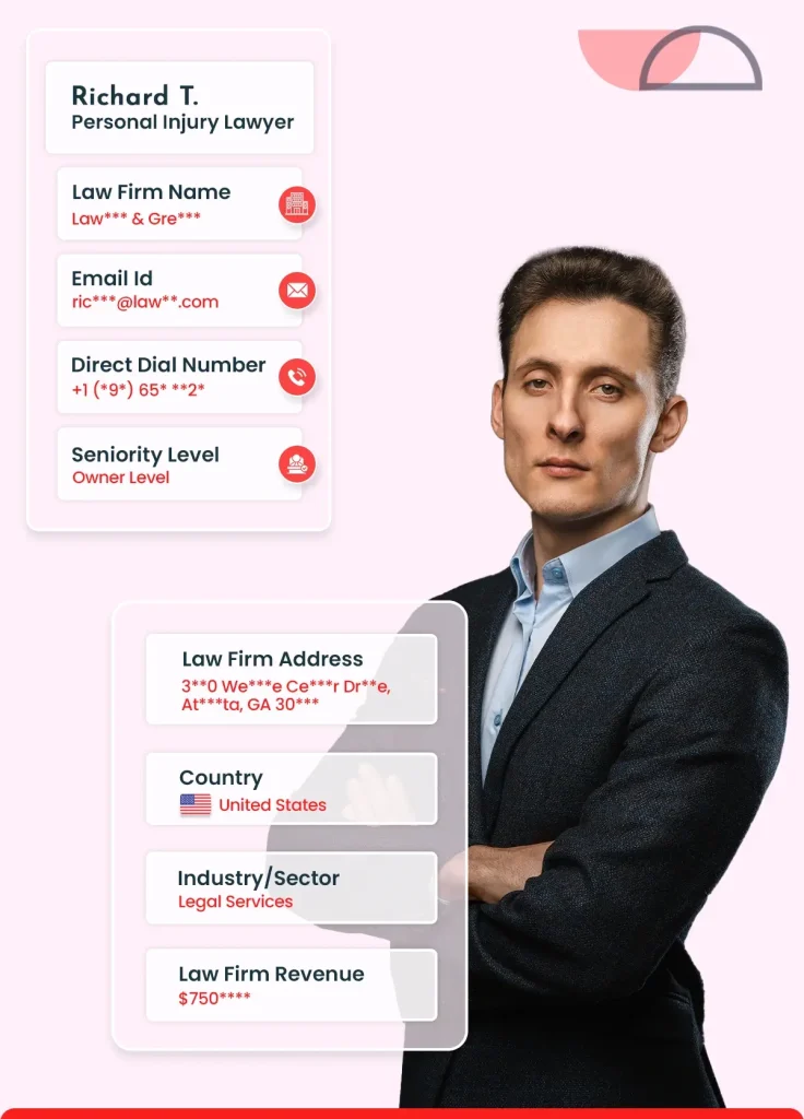 Personal Injury Lawyers Email list