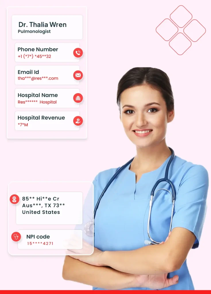 Pulmonologists Email List