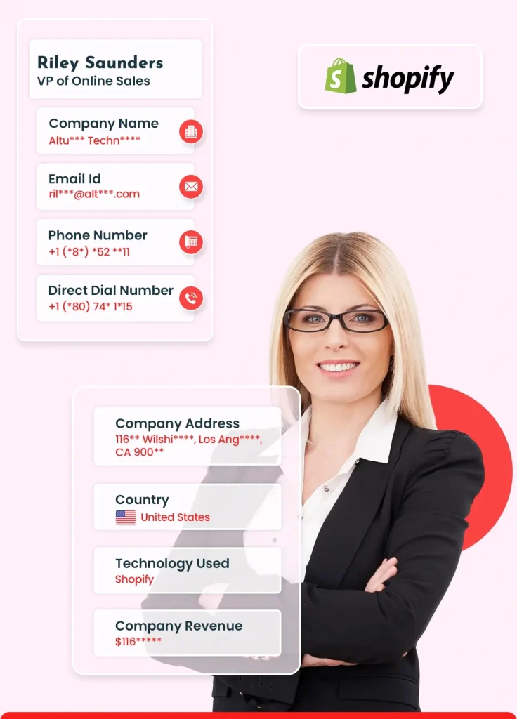 Shopify Users Email List