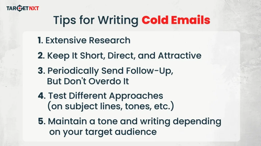 Tips For Writing Cold Emails