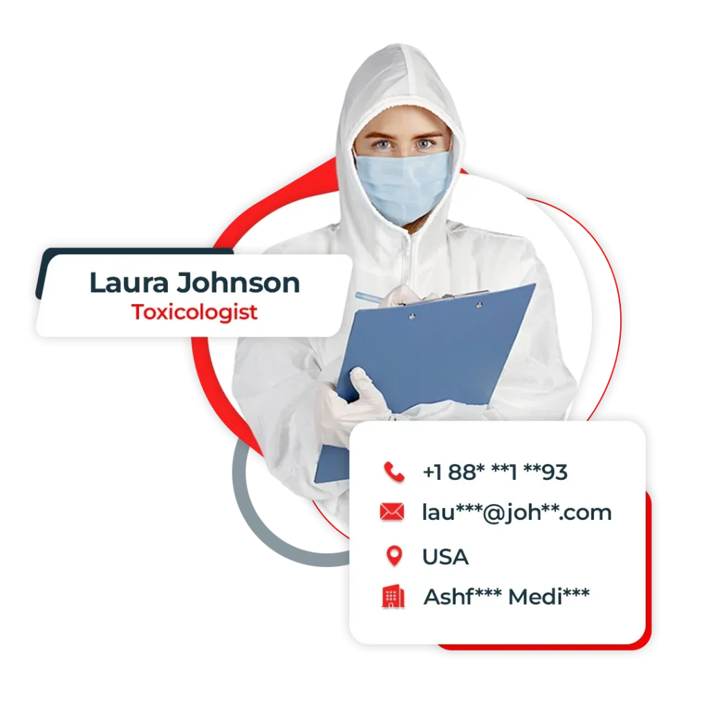 Toxicologists Email List