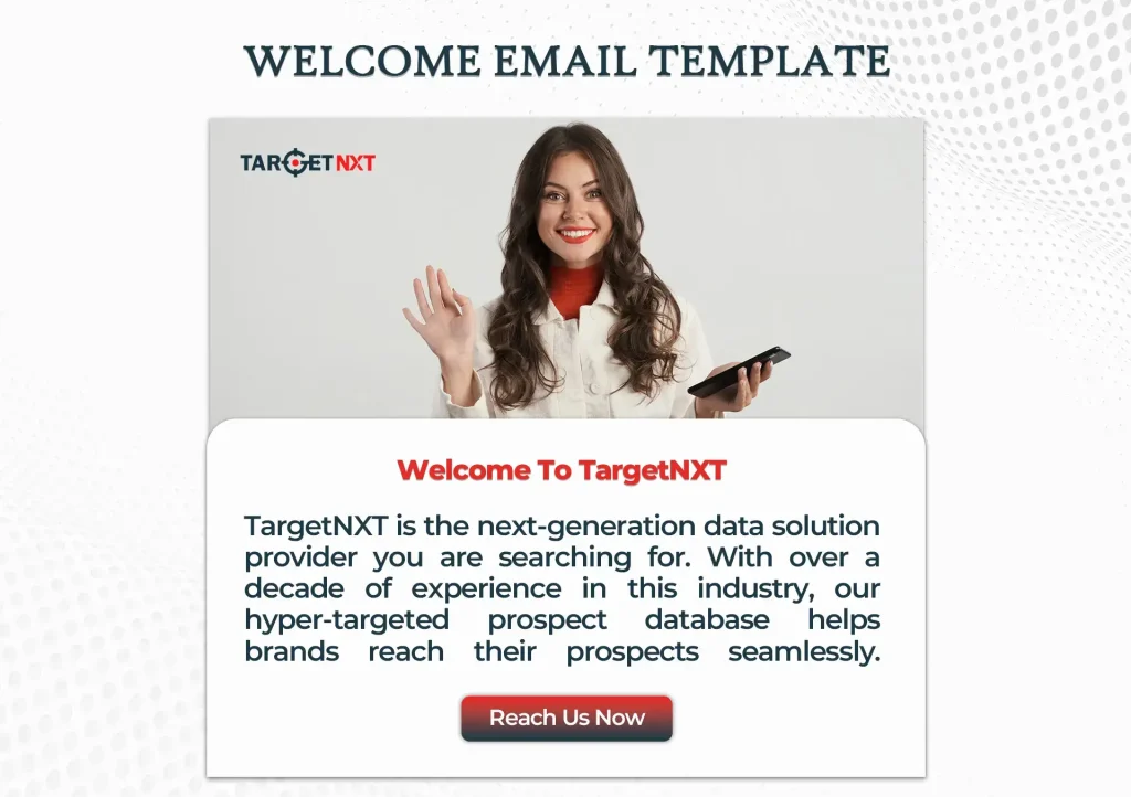 Welcome Email Template 