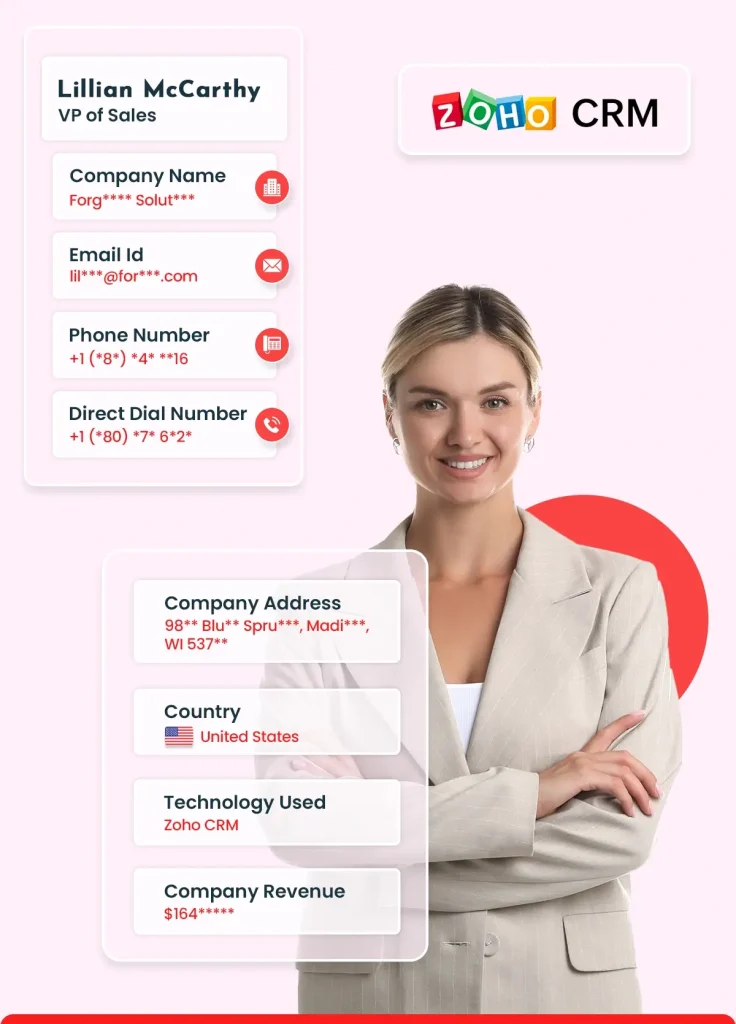 Zoho CRM Users Email List